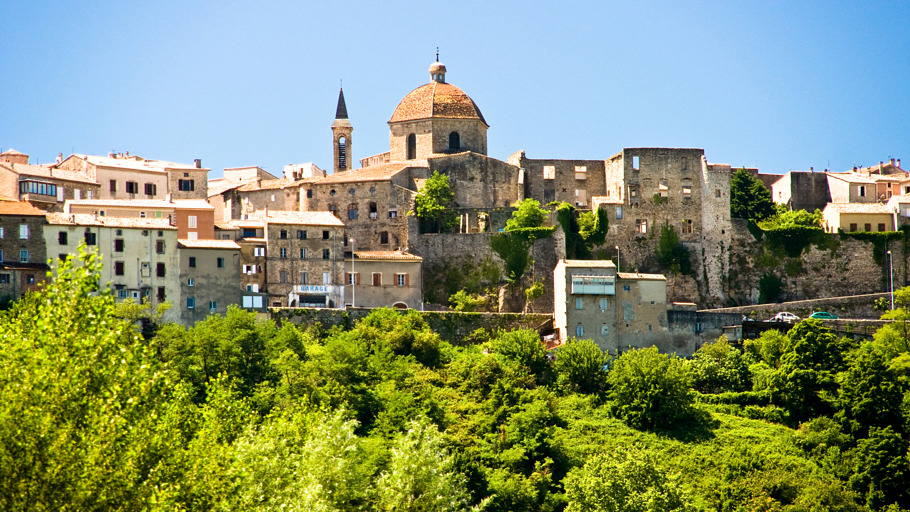 Vue sur Aubenas