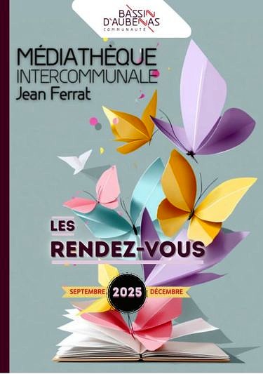 Découvrez la programmation sept/déc. de la Médiathèque Intercommunale J. Ferrat