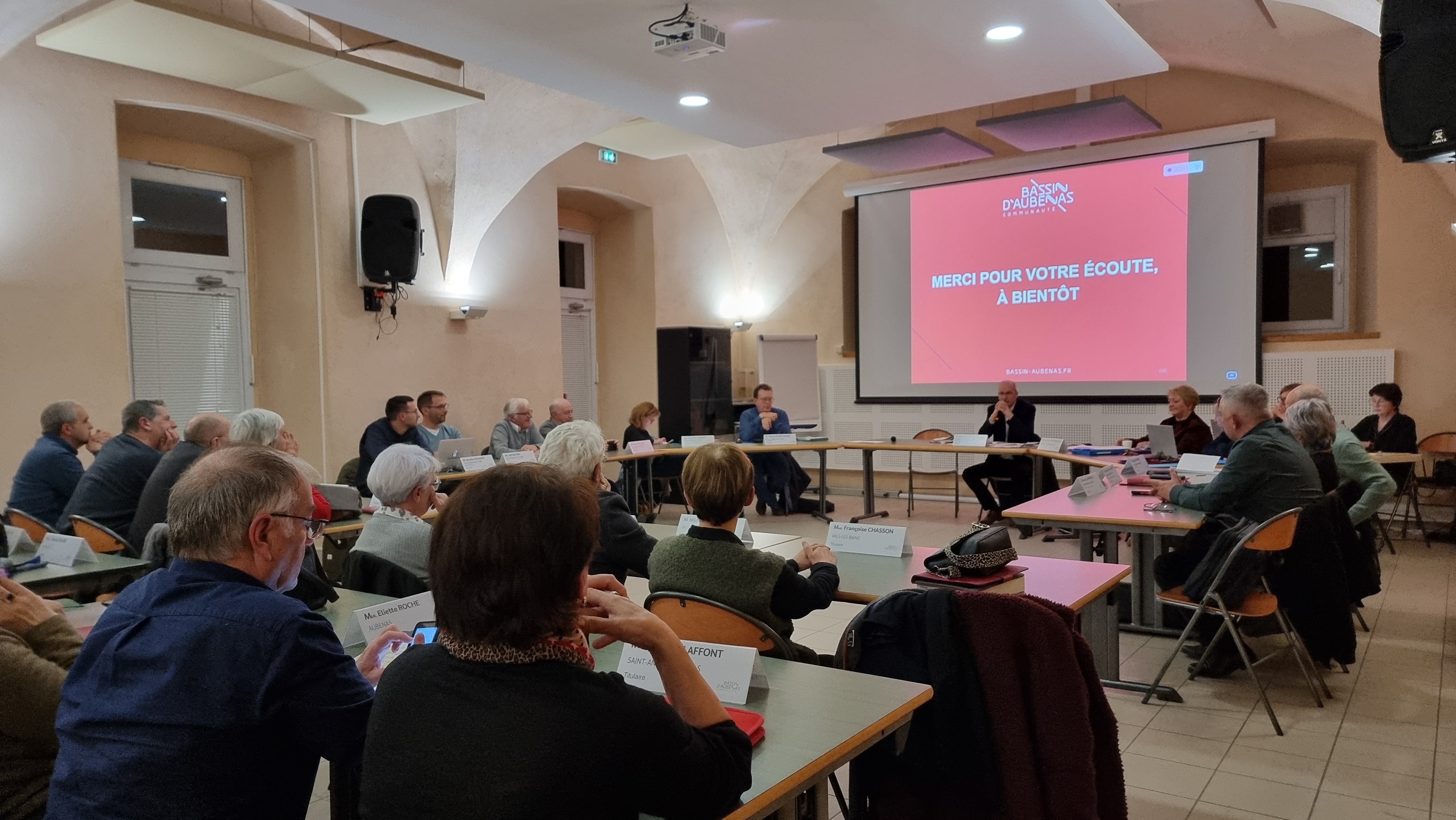 Conseil communautaire de la CCBA