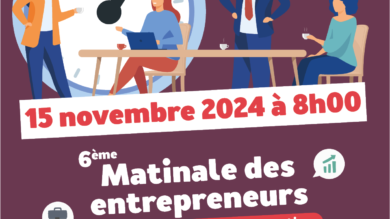 Matinale des Entrepreneurs #6 : Inscrivez-vous !