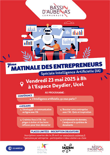 Matinale des entrepreneurs #7 – Inscrivez-vous !