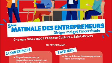 Matinale des entrepreneurs #5 – Inscrivez-vous !