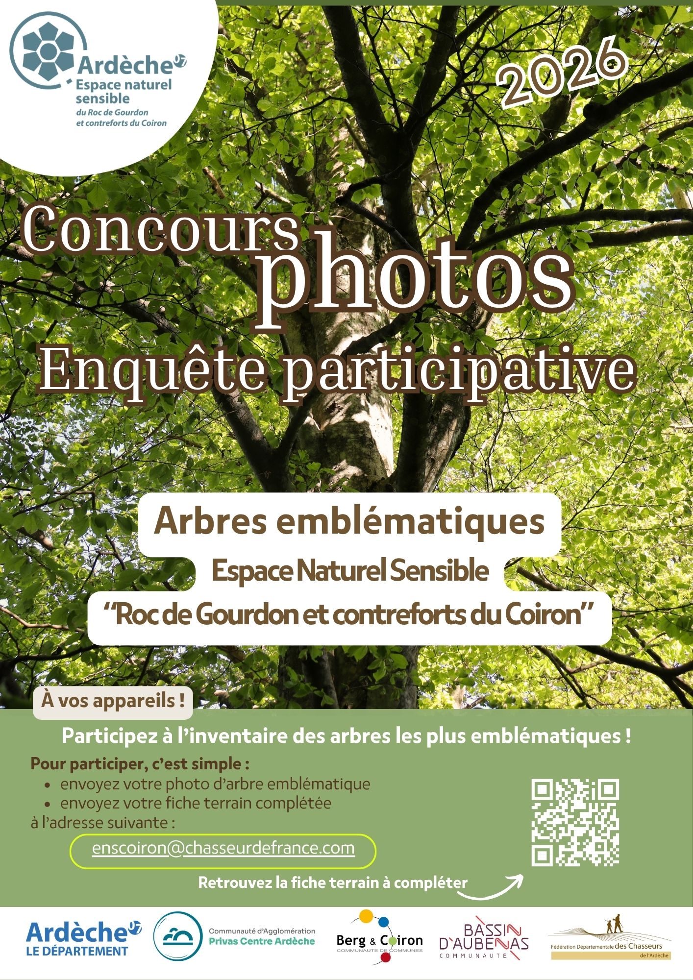 Concours photo 2026 arbres emblématiques