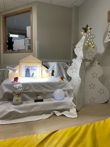 Noël s’invite à la crèche Les Mini pouces