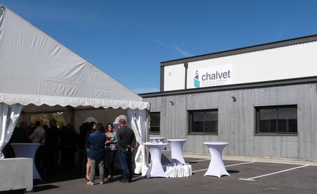 Inauguration de la nouvelle usine de l&rsquo;imprimerie CHALVET