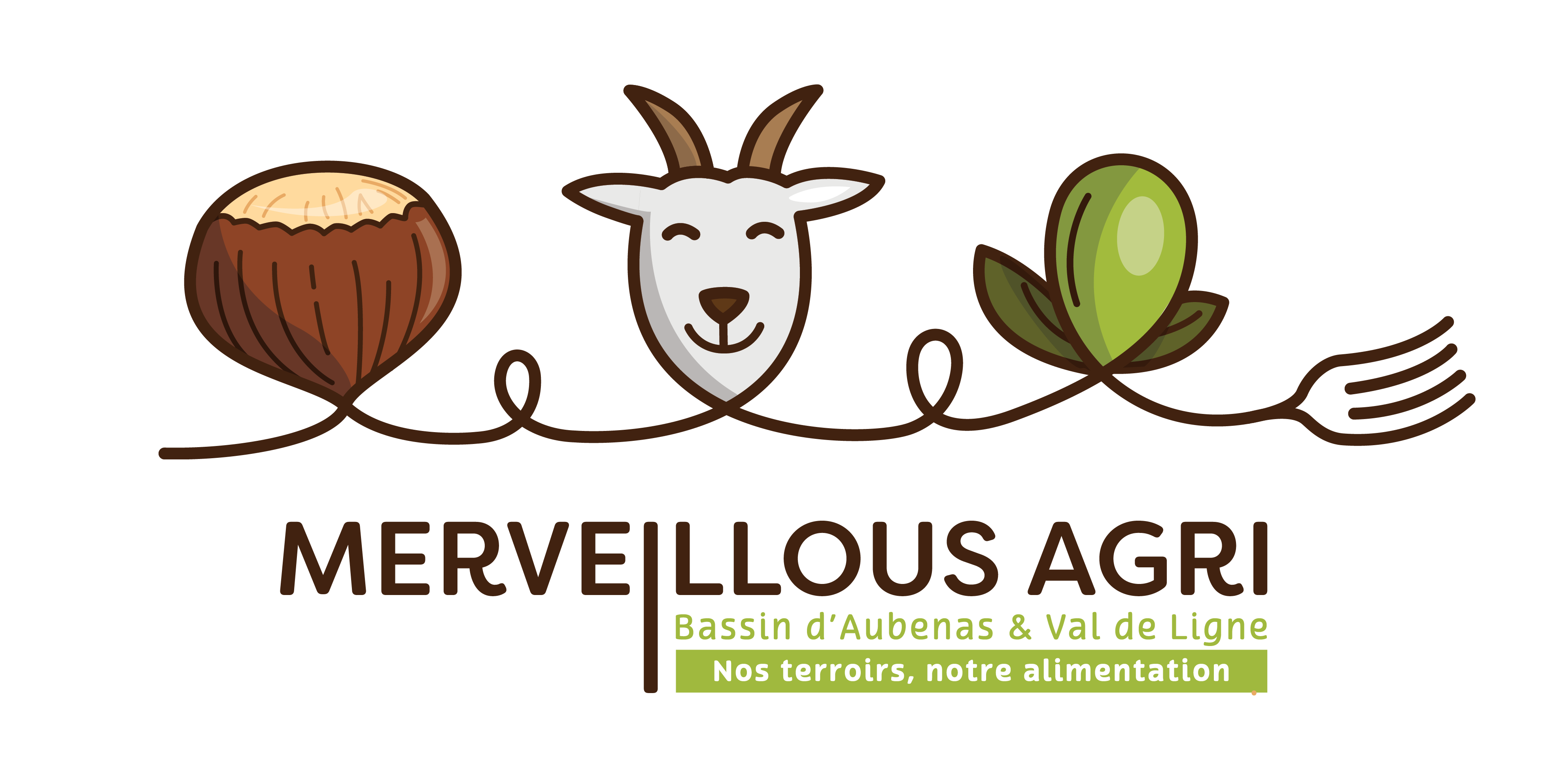 Logo Merveillous Agri - le Projet Alimentaire Territorial de la CCBA et CCVL