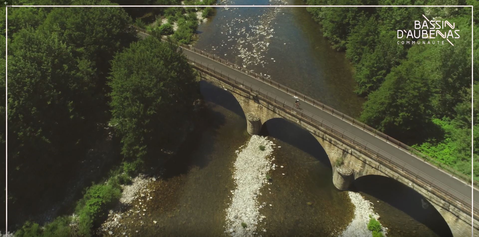 Le Bassin d&rsquo;Aubenas, terre de voies douces
