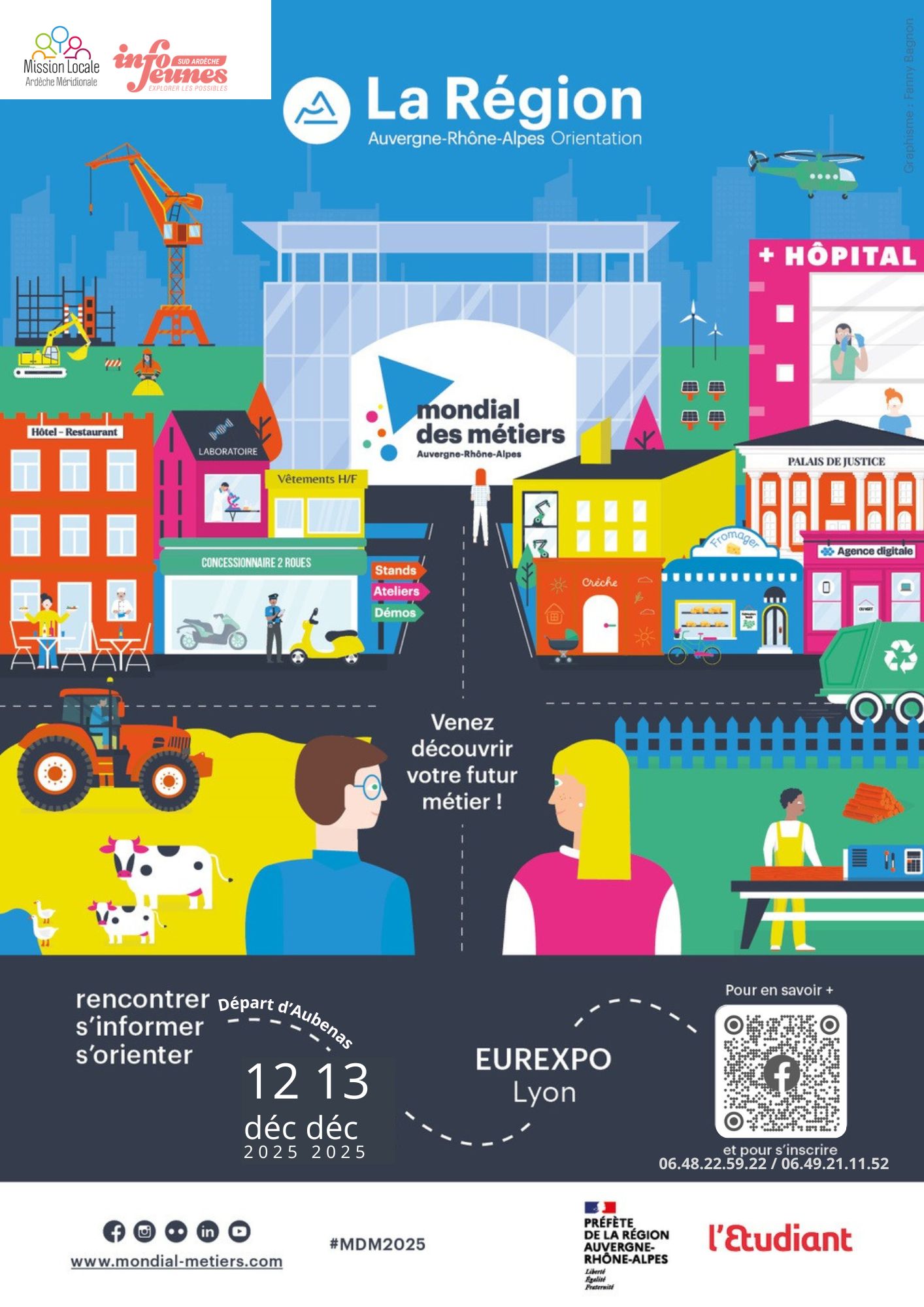 Mondial des métiers 12 et 13 décembre 2025