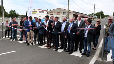 Inauguration Requalification de la ZAE de Lavilledieu