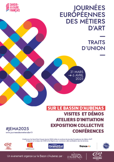 Journées Européennes des Métiers d’Art du 31 mars au 6 avril 2025