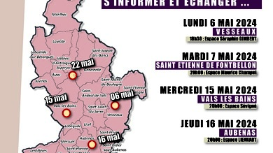 PLUi : réunions publiques du 6 au 22 mai 2024