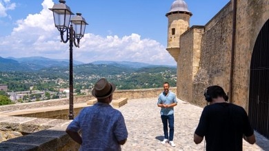 Coulisses du tournage de la vidéo de promotion du territoire