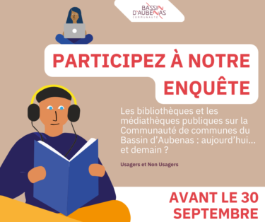 Réseau de Lecture Publique : participez à notre enquête !