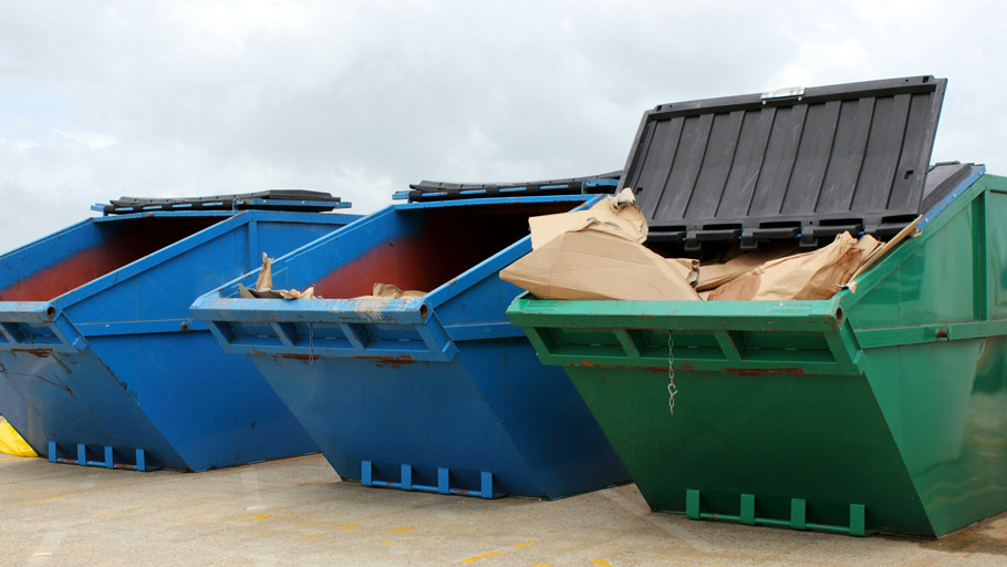 Bennes pour déchets