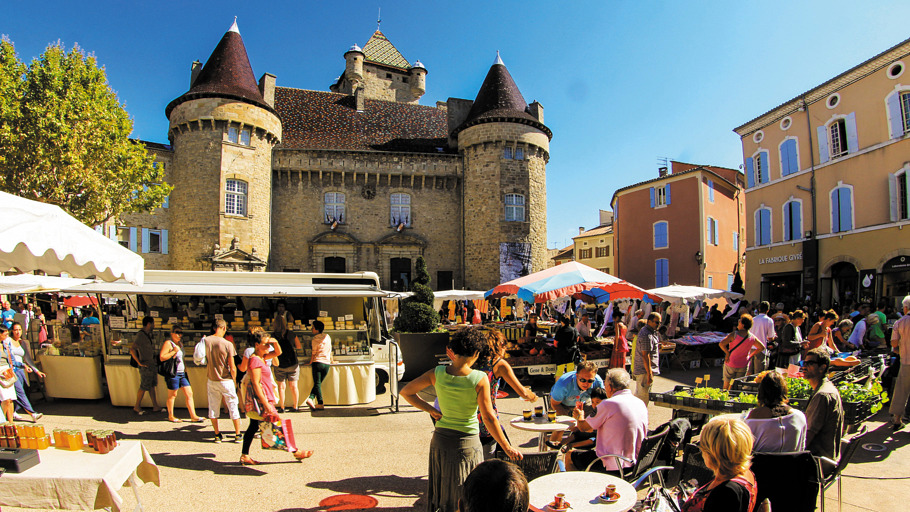 Le marché d'aubenas