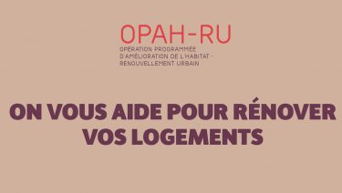 On vous aide à rénover vos logements